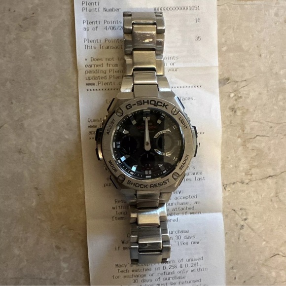 COPY - Casio G-Shock Analog-Digital Men's WatchItem No. GSTS110D-1A - Picture 2 of 6